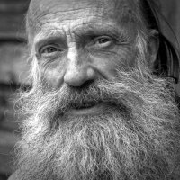 man-with-beard-black-and-white-Ceiriog-Valley