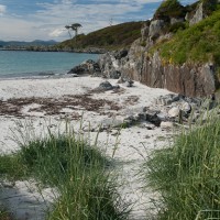 White sand beach, Bunacaimb, Mallaig, Scotland