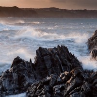 Fishguard coastline, Pembrokshire, Wales