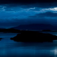 Isle of Skye at dusk, Scotland