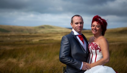 Wales mountain wedding photographer